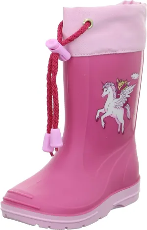 Beck Girls' Pferd Wellington Boots