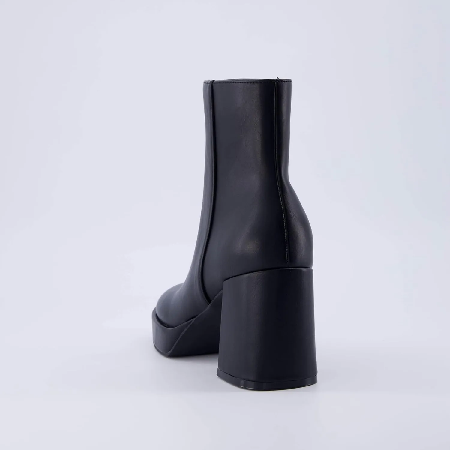 CUSHIONAIRE Women's Gallerie platform block heel dress boot  Memory Foam, Wide Widths Available