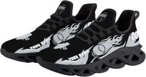 Custom Baseball Flex Control Sneakers Personalized Fan Men's Breathable Name Number Gift Workout Athletic Gym Slip-on Shoes