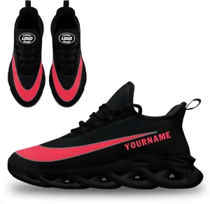 Custom Men's Sports Shoes for Teams Company Breathable Lightweight Women's Running Gym Outdoor Fashion Sneakers Gift