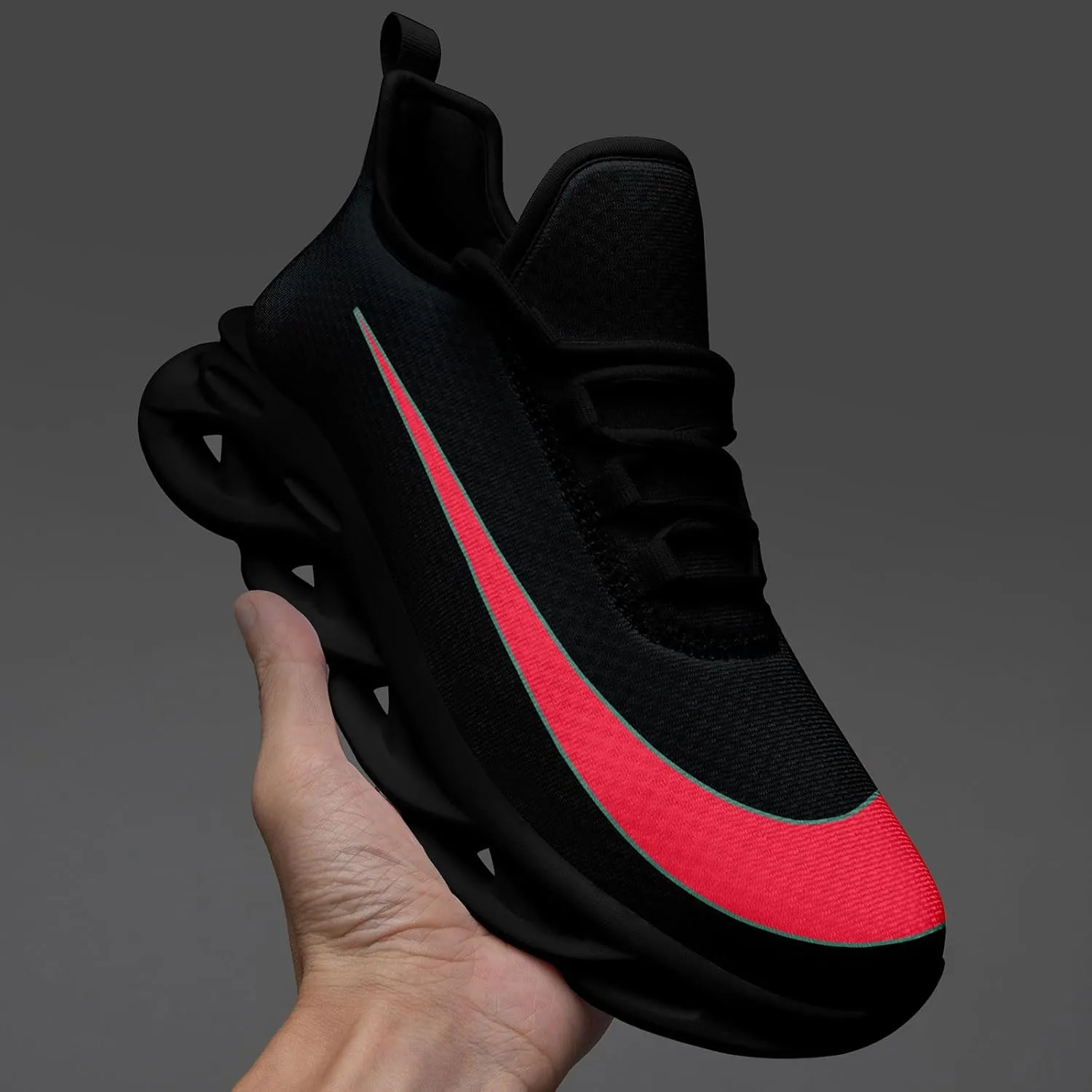 Custom Men's Sports Shoes for Teams Company Breathable Lightweight Women's Running Gym Outdoor Fashion Sneakers Gift