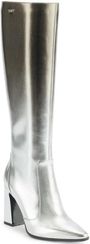 DKNY Women's Soryn Knee High Boot with Block Heel