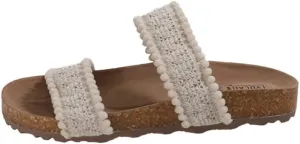 Double Belt Platform Sandals Wooden Clogs for Women Boho Bohemia Comfortable Slides Comfy Comfort Casual Cute Kawaii Fashion Trendy Shoes Beach Rave Summer