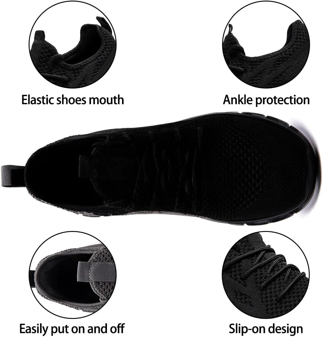 EGMPDA Men's Tennis Shoes Walking Lightweight Breathable Fashion Sneakers Non Slip Workout Gym Shoes for Running