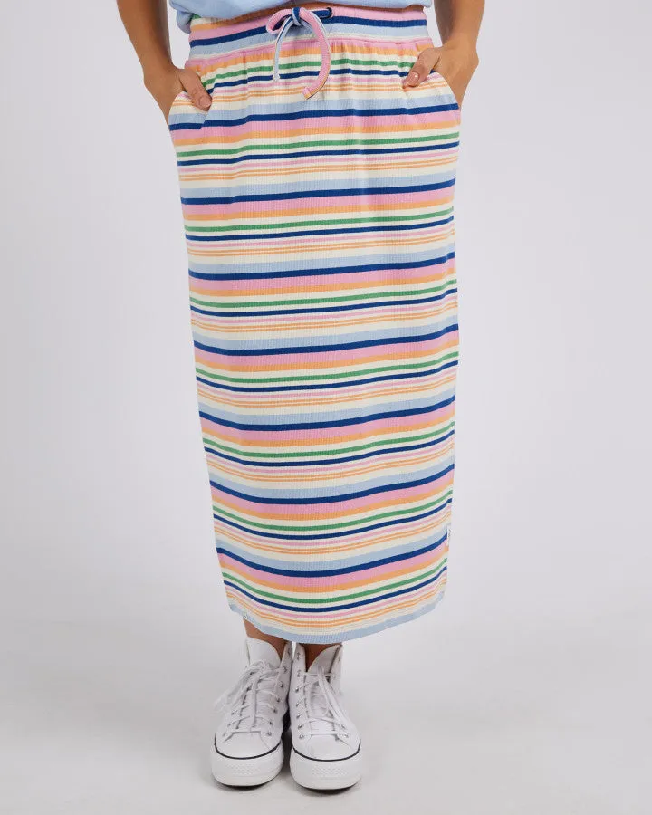 Elm Skirt Sorbet Multicolour Stripe