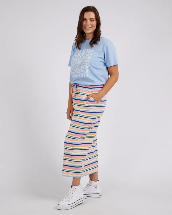 Elm Skirt Sorbet Multicolour Stripe