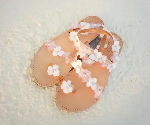 Flower Wedding Sandals