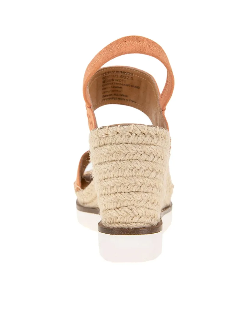 Gentle Souls by Kenneth Cole Elyssa Two-Band Braid Leather Espadrille