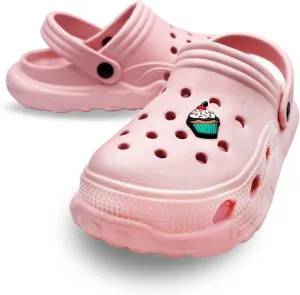 Girls Durable Roomy Sandals Little Big Kids Luminous Slip on Clogs Boys Children Pool Water Garden Swim Beach Slipper (Runs 1 Size Large)