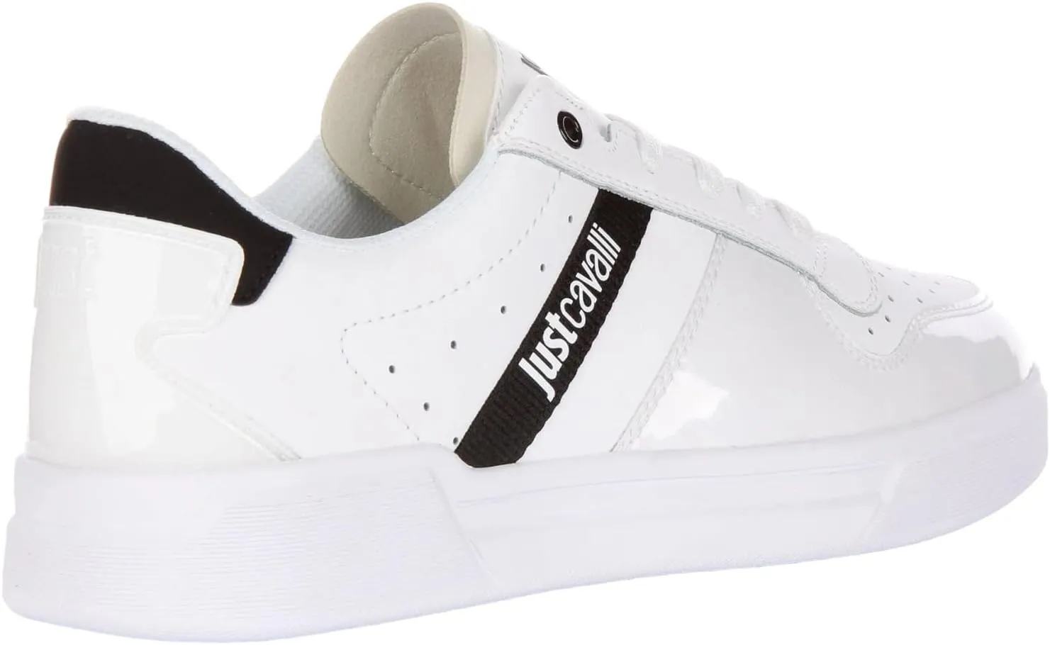 Just Cavalli Men's Shoes, High Sneakers Model 75QA3SB7, Made of Synthetic Leather