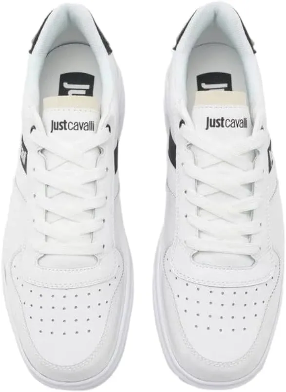 Just Cavalli Men's Shoes, High Sneakers Model 75QA3SB7, Made of Synthetic Leather