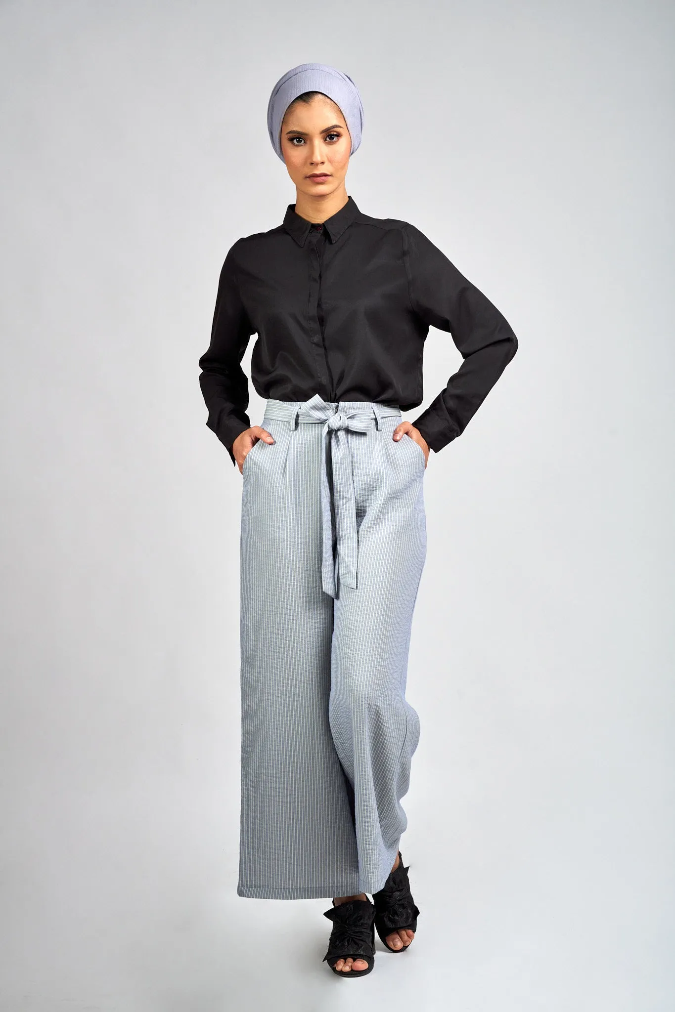 Marina Pinstripe Pants