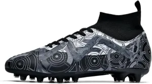 Men's Soccer Cleats Football Shoes High-Tops Non-Slip Spikes Indoor Outdoor Firm Ground TurfSports Athletic Combat Boots
