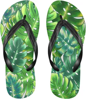 MNSRUU EVA Rubber Flip Flops for Men & Women,Unisex Sandals Soft Cushion Footbed Comfort flip-flops