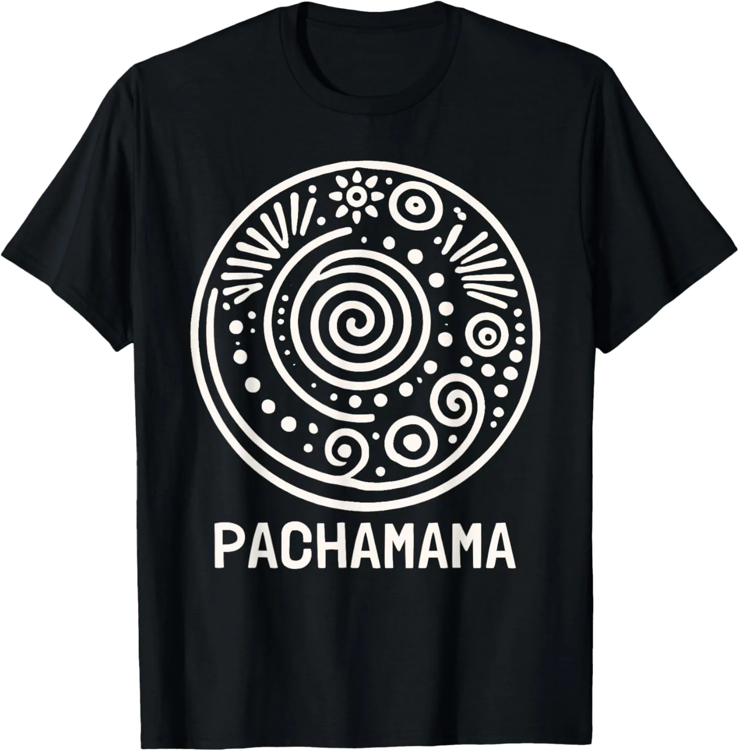 Pachamama Symbol Outfit T-Shirt, Small, Black