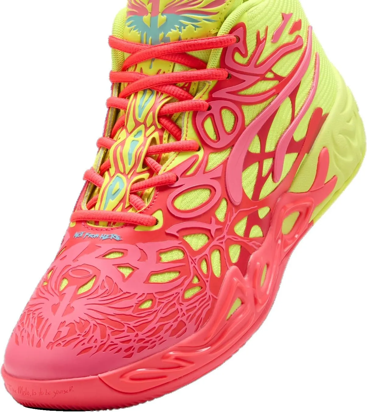 Puma Mens Mb.04 1Love Basketball Sneakers Shoes - Pink