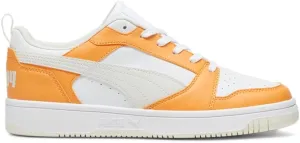 Puma Mens Rebound V6 Low Lace Up Sneakers Shoes Casual - White
