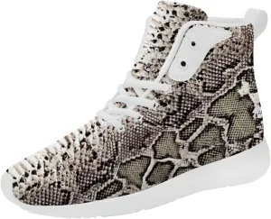 Snake Shoes Snake Skin High Top Sneakers High Top Shoes for Men Women