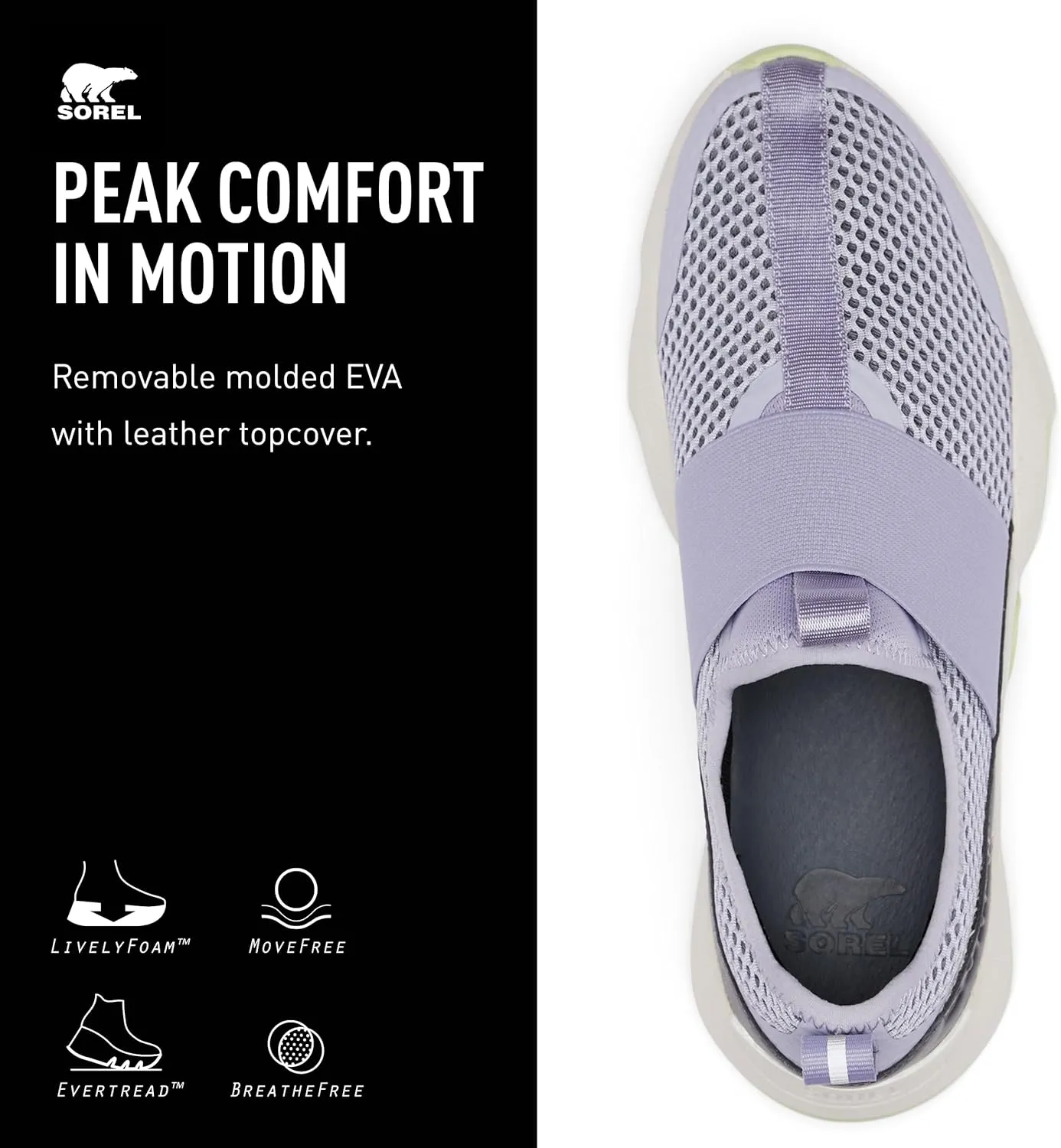 Sorel Women's Kinetic Impact Ii Strap Sneaker