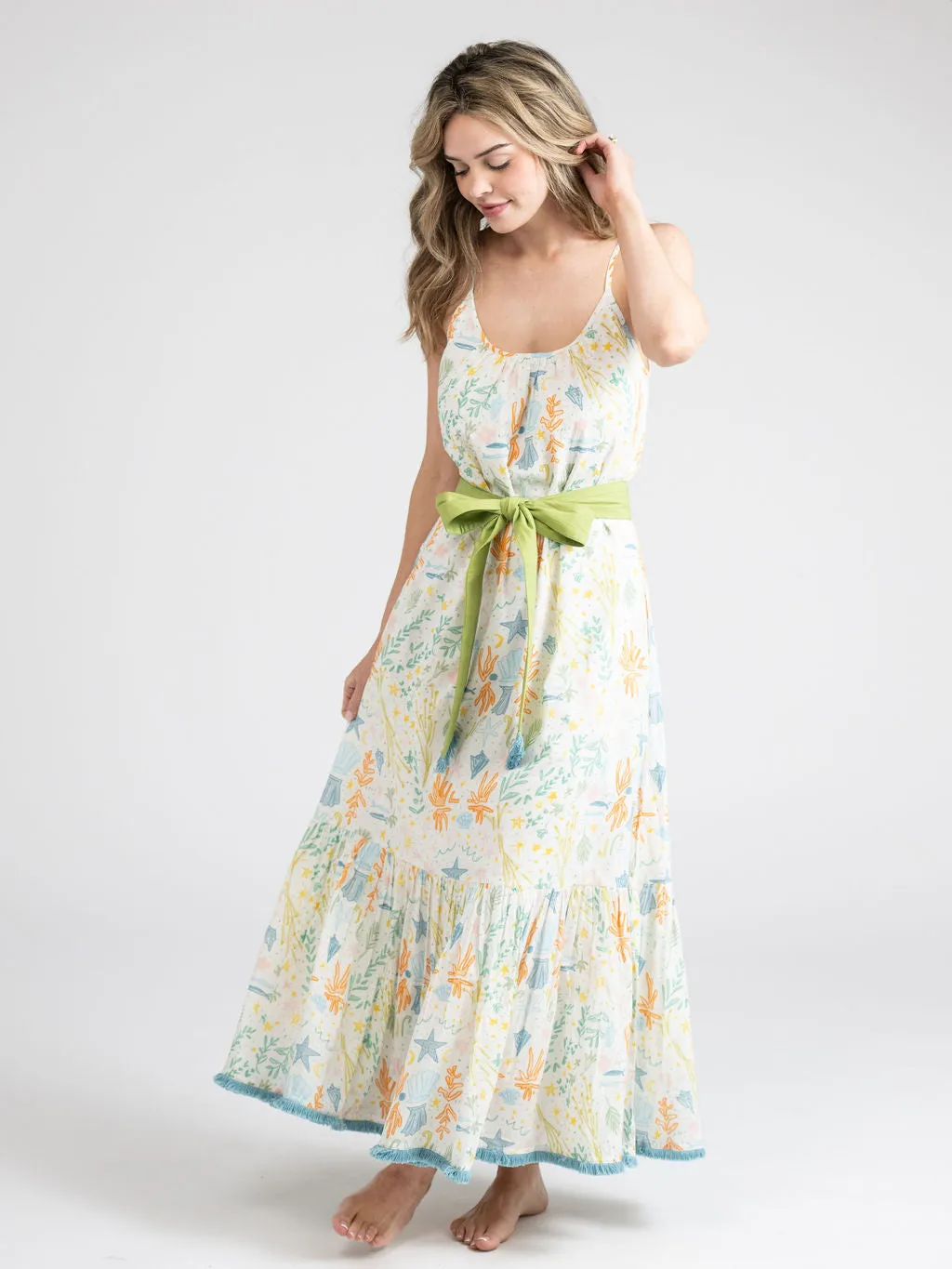 The Sunny Dress | Multi Stars & Shells