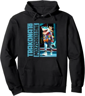 TRAKONATO MOZZARELLONE - Brain Red Tralala Shark Funny Pullover Hoodie