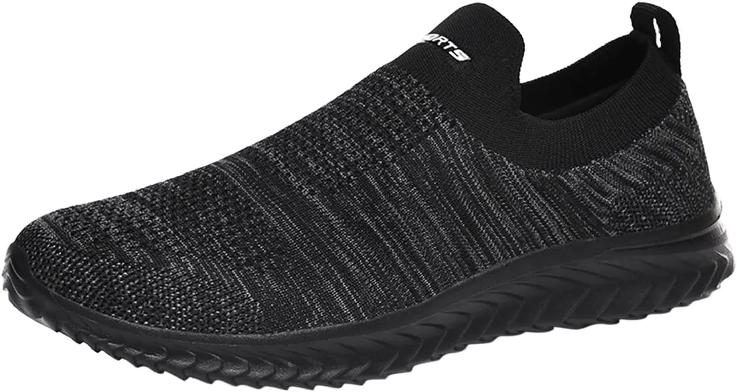 Women's Athletic Walking Shoes Slip On Casual Mesh Tennis Shoes Men Wide Width Women's Casual Shoes High Top Sneakers Brown Tennis Shoe Loafers Dress Shoe