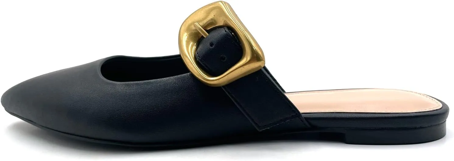 Women's Dress Shoes – Breathable Summer Flats with Cut-Out Design – Elegant and Comfortable for Work or Formal Wear – Easy Slip-On, Day Wear and Walking