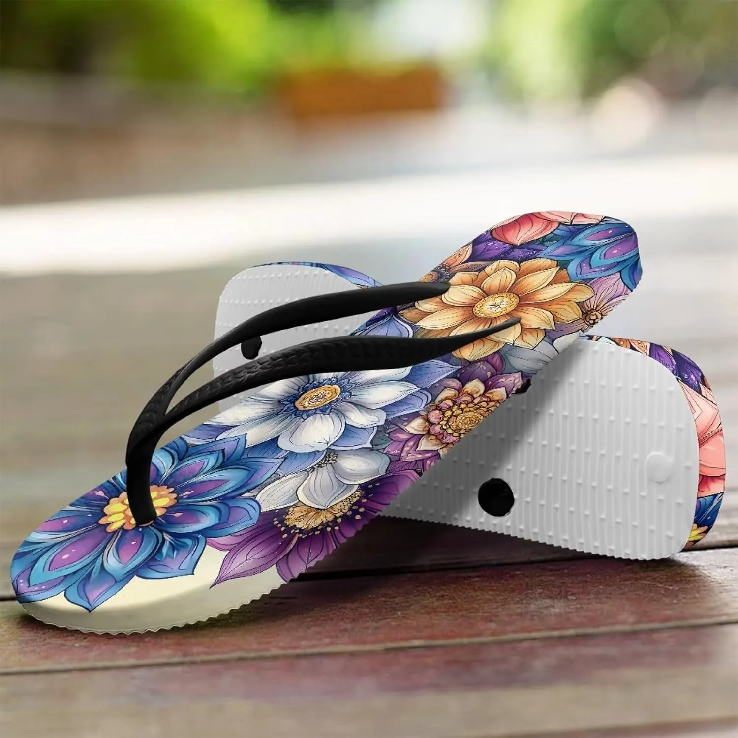 Women’s Flip Flop Summer Slippers Anti Slip Lightweight Soft Summer Slippers Beach Pool Bathroom Flat Slide Shoes