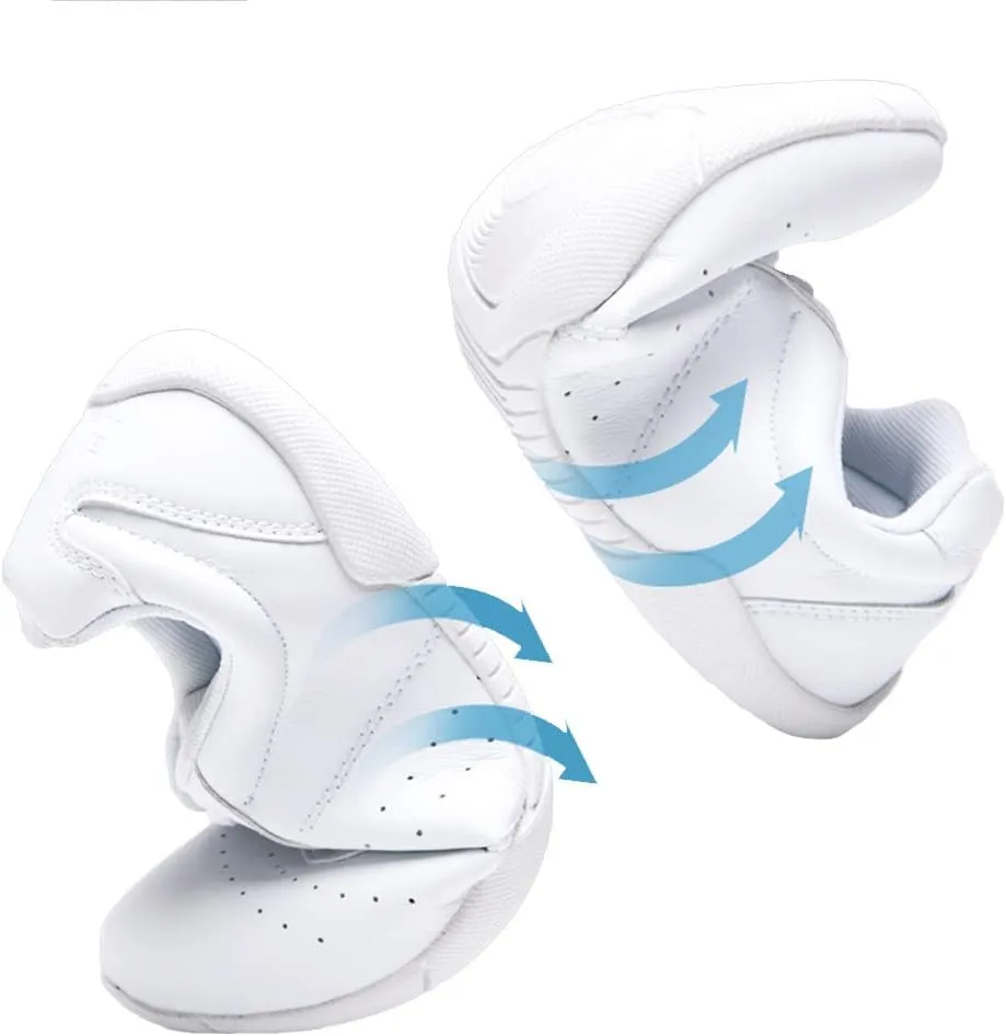 Women’s Girls’ Lace-Up Gym Sport Aerobics Cheerleading Dance Shoes Training Sneakers