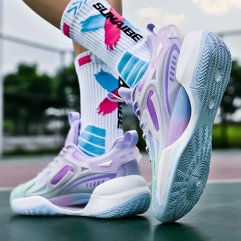 Women's Men's Basketball Shoes Breathable Comfortable Volleyball Fashion Non Slip Sport Outdoor Sneakers for Woman Man