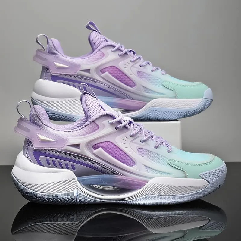 Women's Men's Basketball Shoes Breathable Comfortable Volleyball Fashion Non Slip Sport Outdoor Sneakers for Woman Man