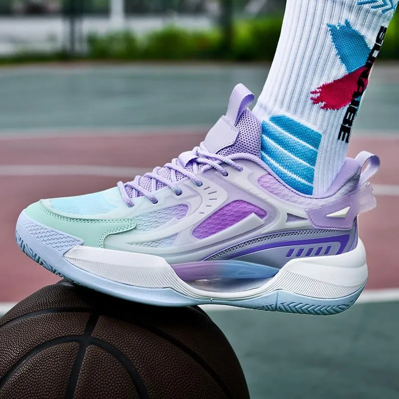 Women's Men's Basketball Shoes Breathable Comfortable Volleyball Fashion Non Slip Sport Outdoor Sneakers for Woman Man