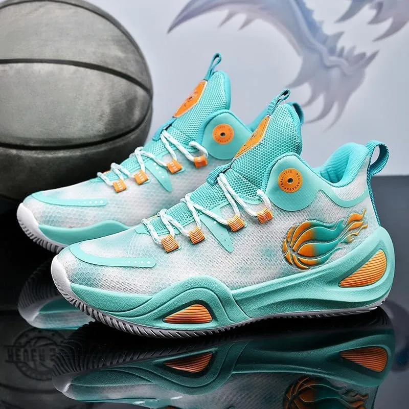 Womens Mens Basketball Shoes Breathable Non Slip Running Athletic Sneakers Unisex Fashion Outdoor Sport Volleyball Shoe