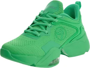ZUMBA Shoes for Women, Air Stomp Remix II - Green Workout Shoes for Women, Gym or Dance Sneakers, Enhanced Comfort, Arch Support, Breathable Mesh, Durable & Impact-Absorbing, Size 7.5